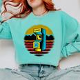 Arcade Game Machine Nostalgia Retro Gamer 80s 90s Comfort Colors Sweatshirt Butter Arcade Game Machine Nostalgia Retro Gamer 80s 90s Comfort Colors Sweatshirt Butter