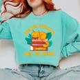 Ban The Fascist Save The Books For a Book Fan Comfort Colors Sweatshirt Butter