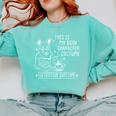 This Is My Book Character Costume Dog Reading a Book Comfort Colors Sweatshirt Butter