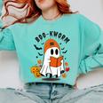 Book Worm Halloween Costume For Book Lovers Comfort Colors Sweatshirt Butter