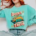 Books Are Just Word Tacos Shirt Book Shirts Reader Comfort Colors Sweatshirt Butter Books Are Just Word Tacos Shirt Book Shirts Reader Comfort Colors Sweatshirt Butter