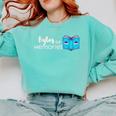 Bytes Of Memories Digital Nostalgia Concept Line Comfort Colors Sweatshirt Butter