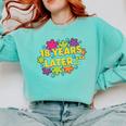 Cartoons Retro 18 Years Later Groovy Pop Art Nostalgia Comfort Colors Sweatshirt Butter Cartoons Retro 18 Years Later Groovy Pop Art Nostalgia Comfort Colors Sweatshirt Butter