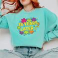 Cartoons Retro 18 Years Later Groovy Pop Art Nostalgia Premium Tri-Blend Comfort Colors Sweatshirt Butter Cartoons Retro 18 Years Later Groovy Pop Art Nostalgia Premium Tri-Blend Comfort Colors Sweatshirt Butter