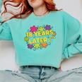 Cartoons Retro 18 Years Later Groovy Pop Art Nostalgia Comfort Colors Sweatshirt Butter Cartoons Retro 18 Years Later Groovy Pop Art Nostalgia Comfort Colors Sweatshirt Butter