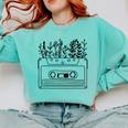 Cassette Tee 80s 90s Retro Party Costume Nostalgia Cassette Comfort Colors Sweatshirt Butter