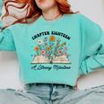 Chapter 18 A Literary Milestone 18th Birthday Book Lovers Comfort Colors Sweatshirt Butter