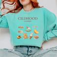 Childhood Nostalgia Good Memories Teddy Bear Ice Cream Comfort Colors Sweatshirt Butter Childhood Nostalgia Good Memories Teddy Bear Ice Cream Comfort Colors Sweatshirt Butter