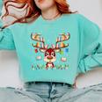 Christmas Librarian Reindeer Matching Book Lover Comfort Colors Sweatshirt Butter Christmas Librarian Reindeer Matching Book Lover Comfort Colors Sweatshirt Butter