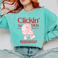 Clickin' Since The 90s Retro Computer Nostalgia Comfort Colors Sweatshirt Butter Clickin' Since The 90s Retro Computer Nostalgia Comfort Colors Sweatshirt Butter