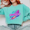 Cowabunga Retro 80s 90s Nostalgia Slang Neon Grunge Art Comfort Colors Sweatshirt Butter