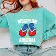 Discipline Arsenal Pinoy Nostalgia Filipino Tsinelas Premium Tri-Blend Comfort Colors Sweatshirt Butter