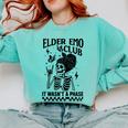 Elder Emo Club Skeleton Nostalgia It Wasn't a Phase Mom Comfort Colors Sweatshirt Butter