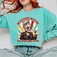 Elder Emo Grandma Nana Be Patient With Me I'm From The 1900s Comfort Colors Sweatshirt Butter