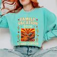 Family Vacation Grand Canyon 2026 Nostalgia Comfort Colors Sweatshirt Butter