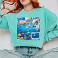 Frutiger Aero Retro Vibes Y2K Retro Grunge Comfort Colors Sweatshirt Butter