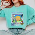 Frutiger Aero Y2K Meme Graphic 2000s Nostalgia Comfort Colors Sweatshirt Butter