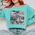 Frutiger Aero Y2K Old School Retro Vibes Comfort Colors Sweatshirt Butter