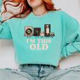 I’m This Old Retro Tech Nostalgia For 70s 80s Premium Tri-Blend Comfort Colors Sweatshirt Butter I’m This Old Retro Tech Nostalgia For 70s 80s Premium Tri-Blend Comfort Colors Sweatshirt Butter