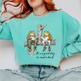 It's A Good Day To Read A Book Frog Toad Comfort Colors Sweatshirt Butter It's A Good Day To Read A Book Frog Toad Comfort Colors Sweatshirt Butter