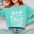 Jane Austen Books Comfort Colors Sweatshirt Butter
