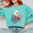 Kawaii Eagle Reads Book Reading Library Book Bookworm Comfort Colors Sweatshirt Butter Kawaii Eagle Reads Book Reading Library Book Bookworm Comfort Colors Sweatshirt Butter