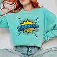 Kindness Is My Superpower Retro Comic Book T-Shirt Comfort Colors Sweatshirt Butter