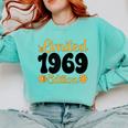 Limited 1969 Edition Retro Nostalgia Art Comfort Colors Sweatshirt Butter