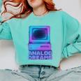 Lofi Reverie Analog Dreams Pixel 90s Desktop VHS Nostalgia Comfort Colors Sweatshirt Butter
