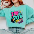 I Love The 70s Retro Cassette Roller Vinyl Disco Nostalgia Comfort Colors Sweatshirt Butter I Love The 70s Retro Cassette Roller Vinyl Disco Nostalgia Comfort Colors Sweatshirt Butter
