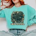 I Miss The Static Retro VHS Nostalgia Art Comfort Colors Sweatshirt Butter