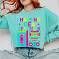 I Have No Idea What This Is Retro 70's 80's 90's Nostalgia Comfort Colors Sweatshirt Butter I Have No Idea What This Is Retro 70's 80's 90's Nostalgia Comfort Colors Sweatshirt Butter