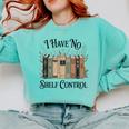 I Have No Shelf Control Book Lover Pun Reader Humor Comfort Colors Sweatshirt Butter I Have No Shelf Control Book Lover Pun Reader Humor Comfort Colors Sweatshirt Butter