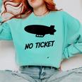 No Ticket Jones 80's Nostalgia Comfort Colors Sweatshirt Butter