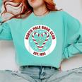 North Pole Book Club Shirt Candy Cane Christmas Comfort Colors Sweatshirt Butter North Pole Book Club Shirt Candy Cane Christmas Comfort Colors Sweatshirt Butter