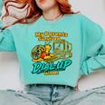 My Parents Survived Dial Up Internet Nostalgia 90s Comfort Colors Sweatshirt Butter