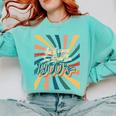 BE PATIENT I'M FROM THE 1900s RETRO SUNSET 90s 80s 70s Comfort Colors Sweatshirt Butter