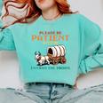 Please Be Patient With Me Cause I'm From The 1900s Comfort Colors Sweatshirt Butter