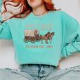 PLEASE BE PATIENT WITH ME I'M FROM THE 1900s Clever Comfort Colors Sweatshirt Butter PLEASE BE PATIENT WITH ME I'M FROM THE 1900s Clever Comfort Colors Sweatshirt Butter