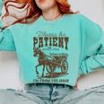 Please Be Patient With Me I'm From The 1900s Graphic Comfort Colors Sweatshirt Butter