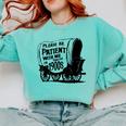 Please Be Patient With Me I'm From The 1900s Covered Wagon Comfort Colors Sweatshirt Butter Please Be Patient With Me I'm From The 1900s Covered Wagon Comfort Colors Sweatshirt Butter