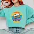 Please Be Patient With Me I'm From The 1900s Dad Comfort Colors Sweatshirt Butter