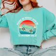 Please Be Patient With Me I'm From The 1900s Music Premium Comfort Colors Sweatshirt Butter