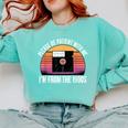 Please Be Patient With Me I'm From The 1900s PC Floppy Disk Comfort Colors Sweatshirt Butter