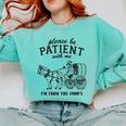 Please Be Patient I'm From The 1900s Raccoon Lover Premium Comfort Colors Sweatshirt Butter