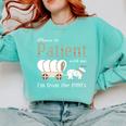 Please Be Patient With Me I'm From The 1900s Retro Gamer Premium Comfort Colors Sweatshirt Butter