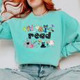 Read Children's Books Teacher Comfort Colors Sweatshirt Butter Read Children's Books Teacher Comfort Colors Sweatshirt Butter