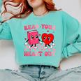 Read Your Heart Out Cute Reading Book Lover Comfort Colors Sweatshirt Butter Read Your Heart Out Cute Reading Book Lover Comfort Colors Sweatshirt Butter
