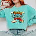 Reading Is My Favorite Sport Book Lover Comfort Colors Sweatshirt Butter Reading Is My Favorite Sport Book Lover Comfort Colors Sweatshirt Butter