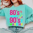 Retro 1980s 80's Baby 1990s 90's Made Me Nostalgia Vibes Premium Tri-Blend Comfort Colors Sweatshirt Butter